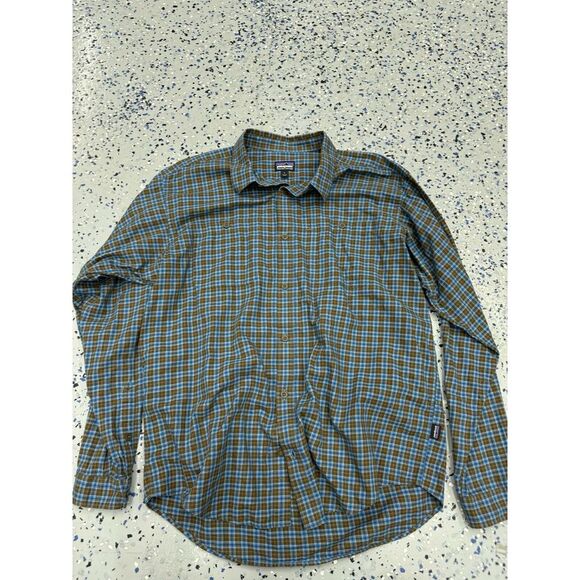 Patagonia Other - Patagonia Flannel Shirt Mens L Multicolor Plaid Outdoor Preppy Organic Cotton